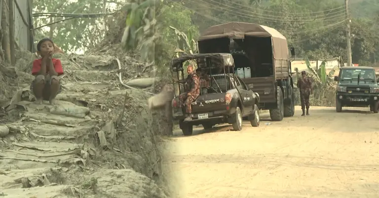 সলিমপুরে যৌথ বাহিনীর অভিযান